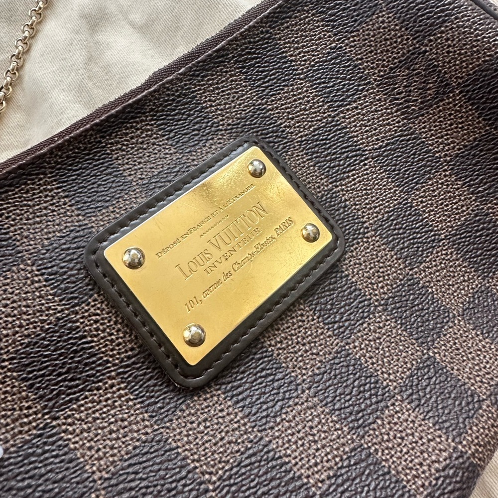 Louis Vuitton Damier Ebene Eva